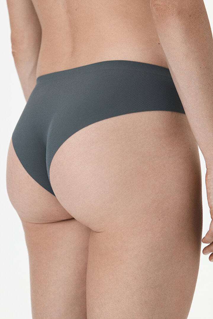 Gri Fit Brazilian Külot - 2