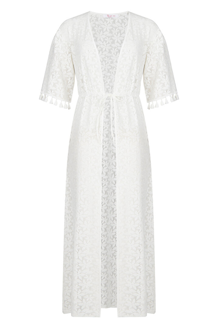 Flower Long Kaftan - 1