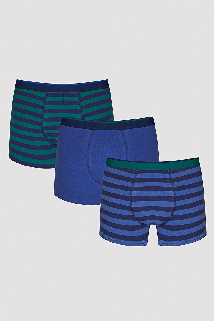 Man Thick Stripe 3in1 Boxer - 1