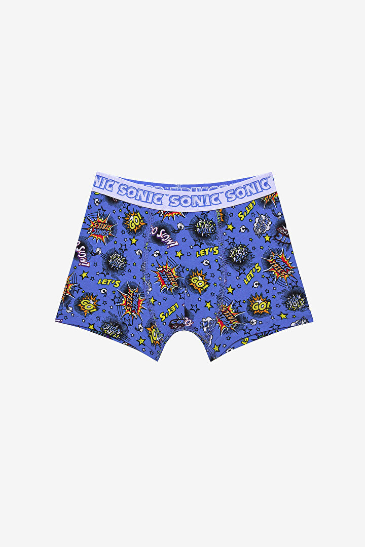 Boys Sonic 2in1 Multi Colour Boxer - 2