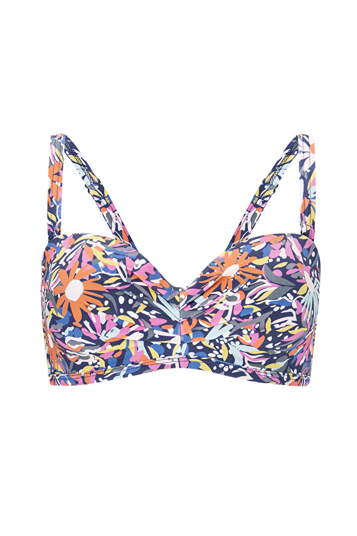 Nicole Lotus Bikini Top - 1