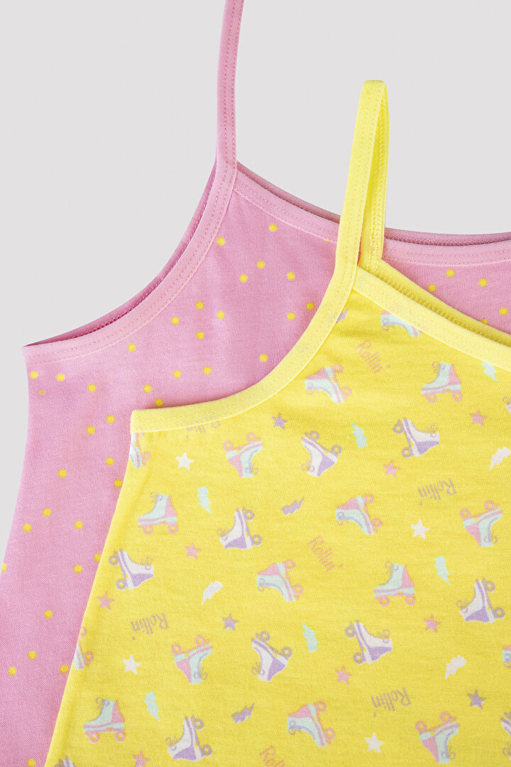Girls Dot Rollin 2in1 Cami - 2