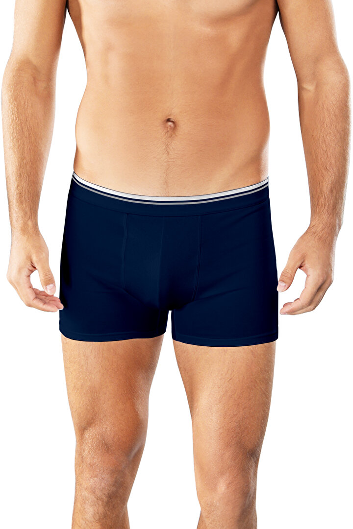 Siyah Tape 3Lü Mid Boxer - 1