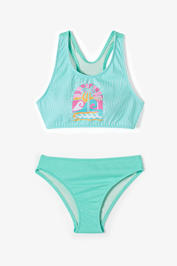 Mint Teen Bella Halter Bikini Set - 1