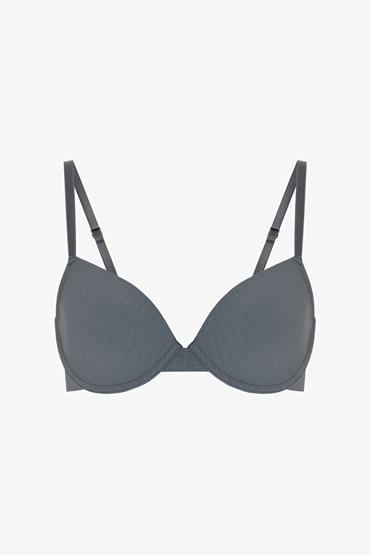 Gri Daylift Essentials Pedli Sütyen - 1