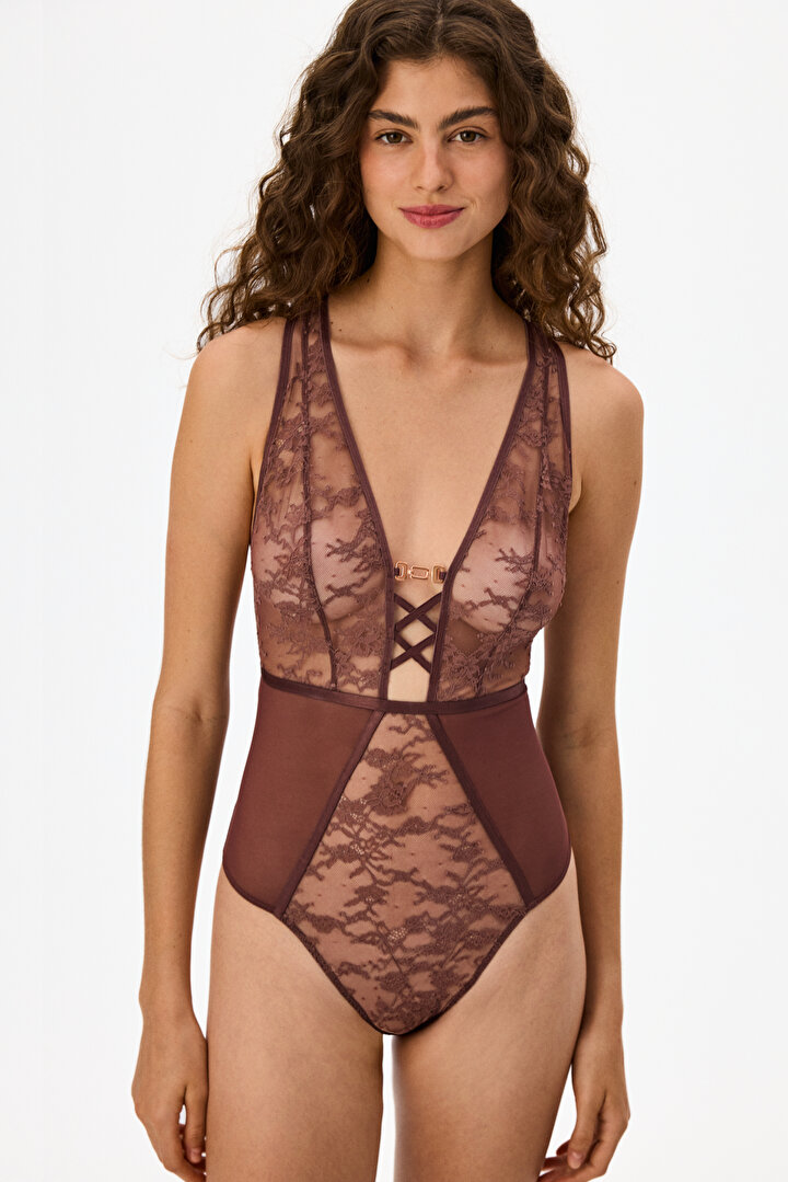 Kahverengi Strap Body - 1