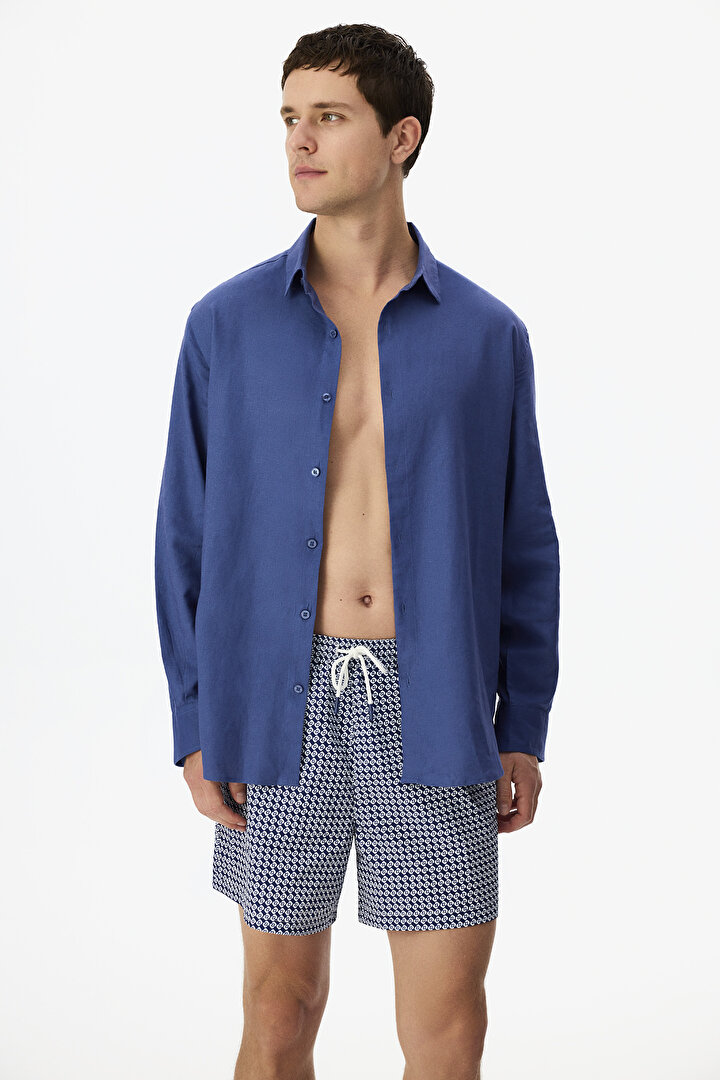 Man Navy Midnight Air Shirt - 2