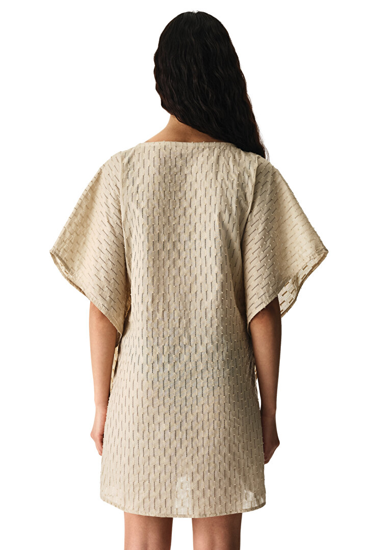 Pastel Bej Neri Kaftan - 2