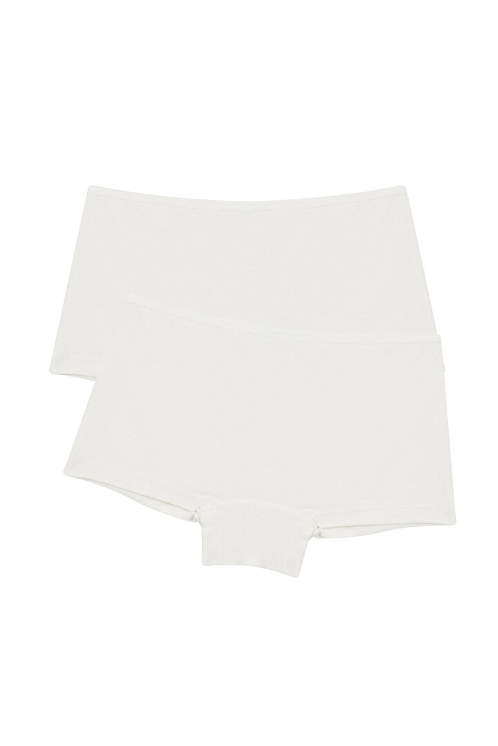 Kız Çocuk Organic Cotton 2Li Boxer - 1