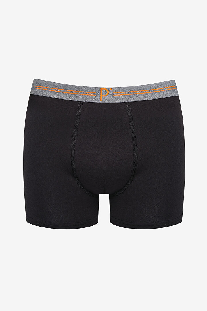 Black Basic 3lü Siyah Boxer - 2