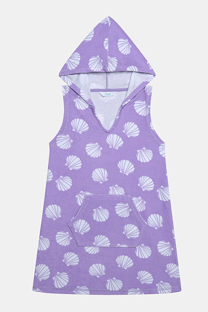 Girls Shell Towel Dress - 1