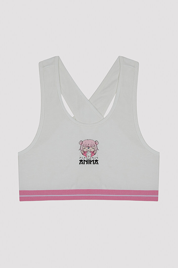 Kız Çocuk Anime 2li Spor Üst - 3