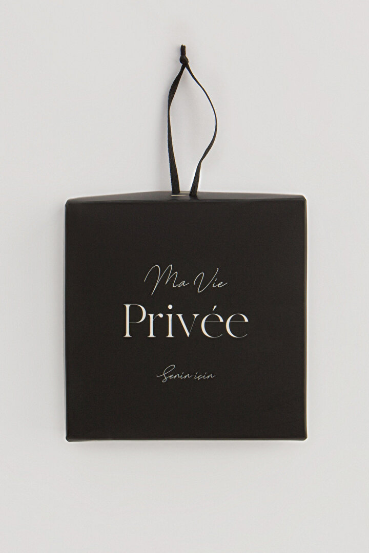 Ma Vie Privee Siyah Bant Detaylı String Külot - Privee Koleksiyonu - 4