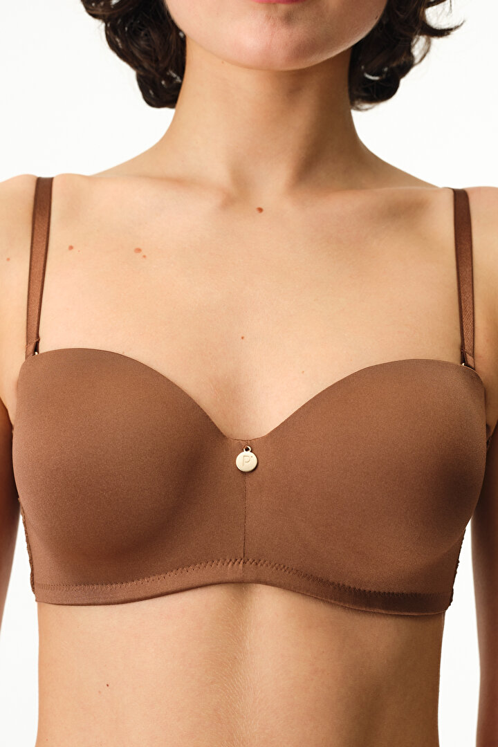 Kahverengi Lotus Essentials Sütyen - 2