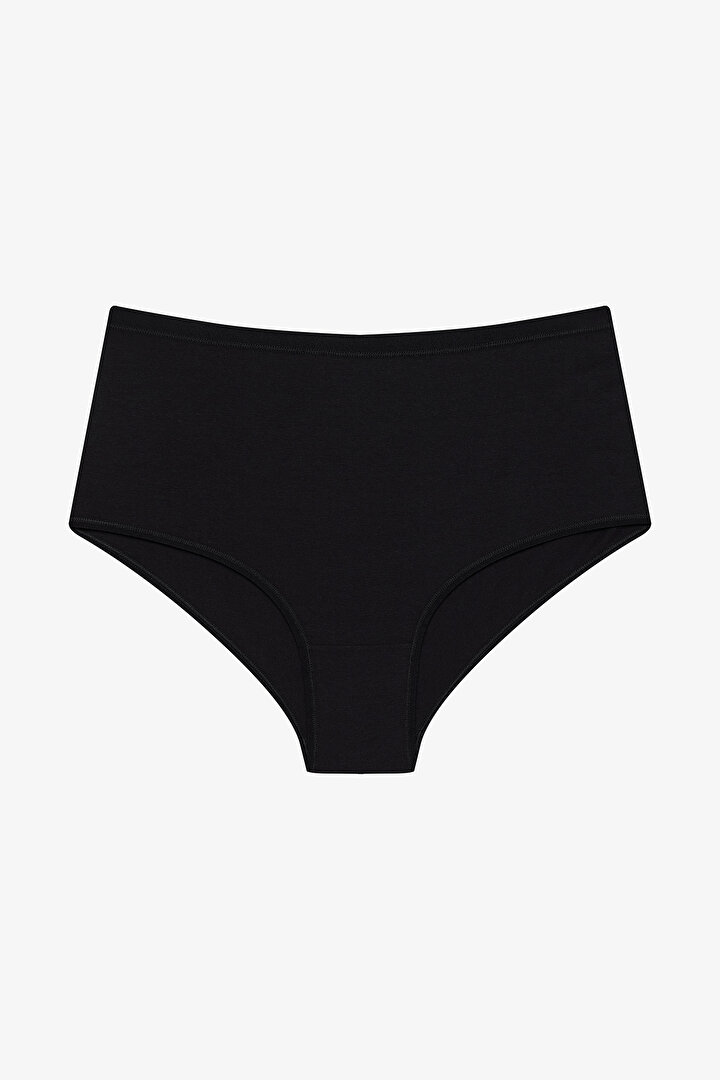 Black Chic 3lü Çok Renkli Highwaist Slip Külot - 2