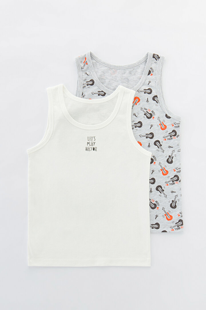 Boys Music On 2In1 Tank - 1