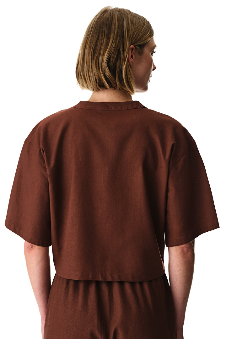 Kahverengi Alice Gömlek - 2