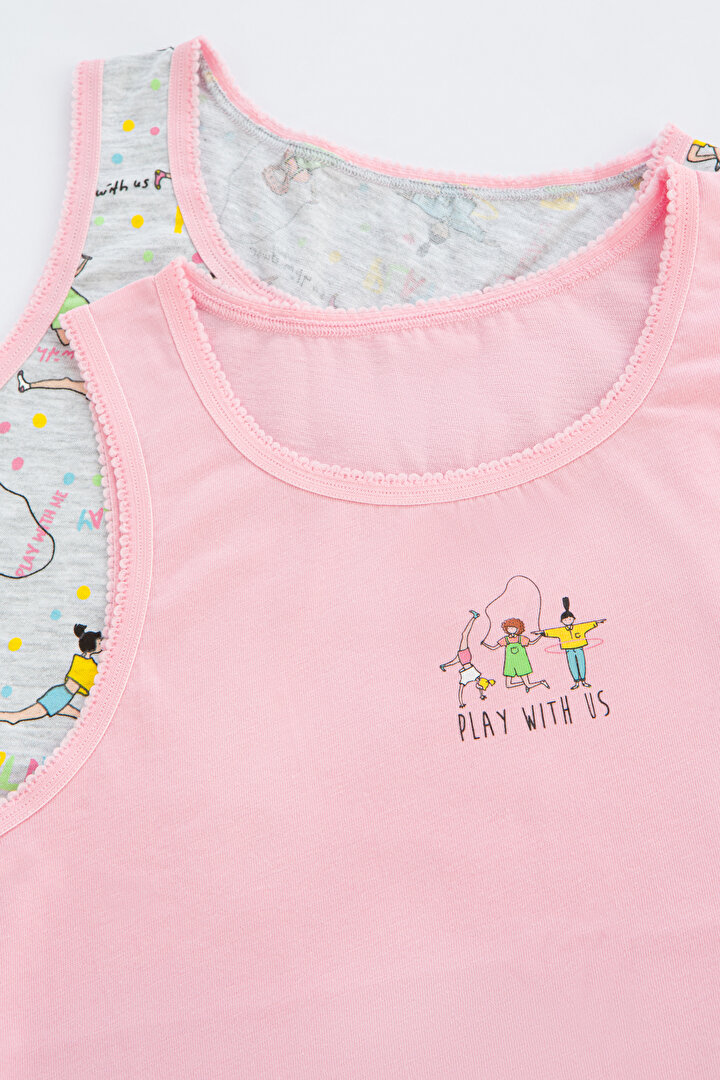 Girls Hoolahoop 2In1 Tank - 2