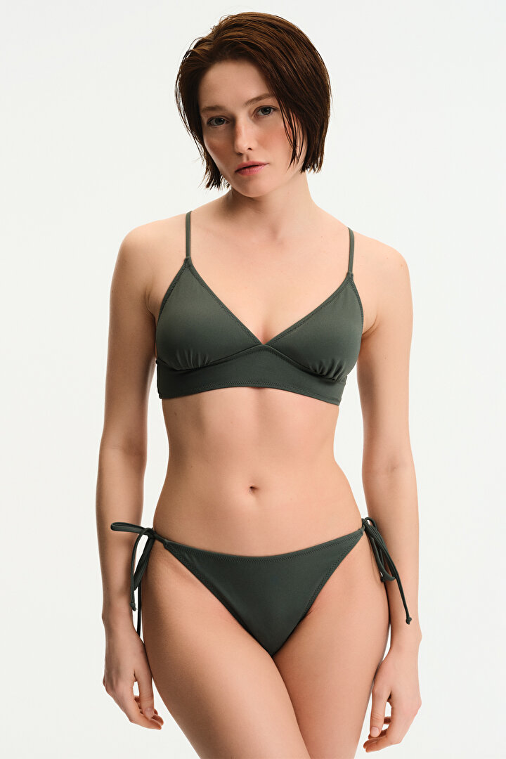 Yeşil Bralet Bikini Üstü - 1