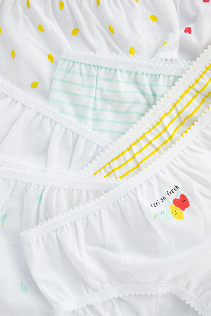 Kız Çocuk Fresh 7li Slip Külot - 2