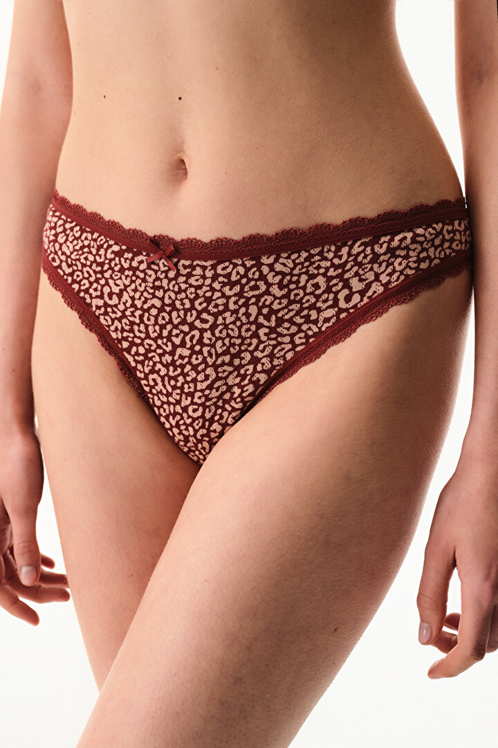 Bordo Pointel Tanga Külot - 1