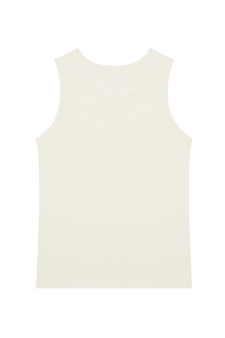 Kız Çocuk Organic 2li Atlet - 4