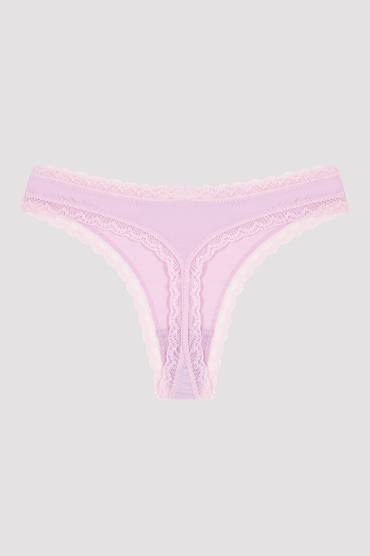 Easy Micro Lace Thong Külot - 2
