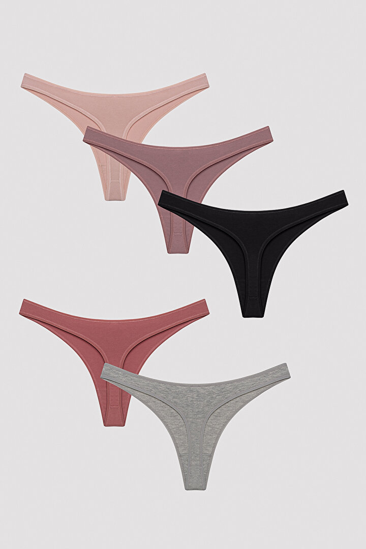 Earth Tones 5in1 Thong - 2
