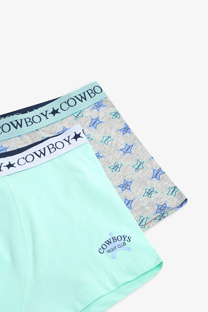 Boys Rodeo Club 2in1 Multi Colour Boxer - 4