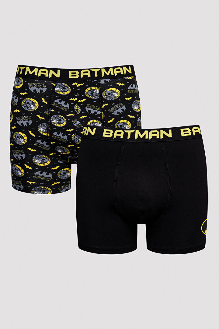 Erkek Batman Çok Renkli 2li Boxer - 1