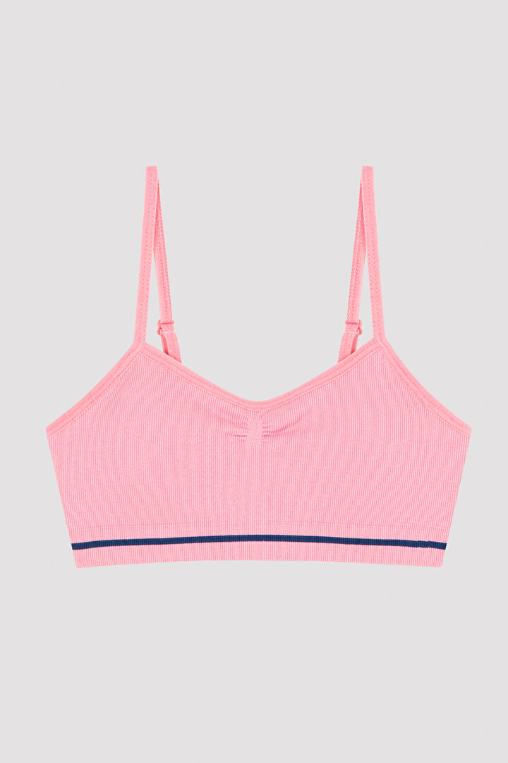TSuGirls ar Pink Seamless Crop Top - 1