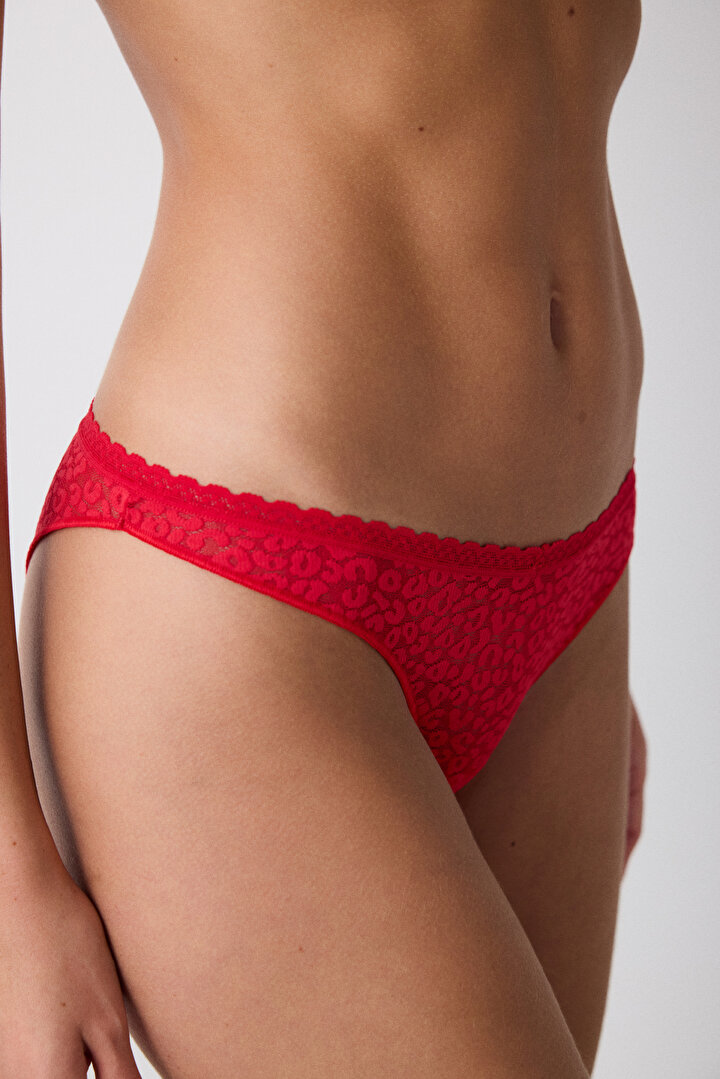 Easy Lace V Shape Red Brazilian - 1