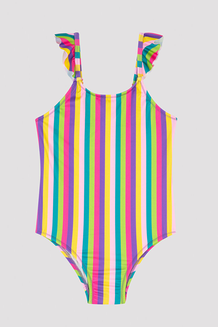 Girls Stripe Suit - 1