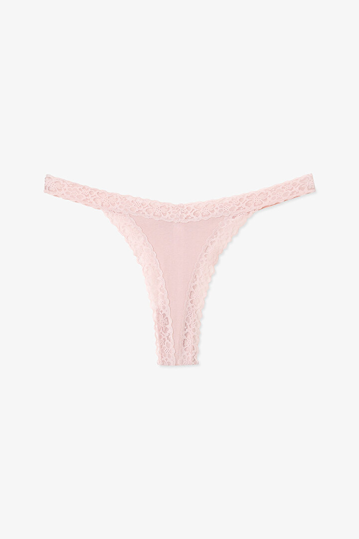 Gül Kurusu Comfy Pamuklu Tanga Külot - 1