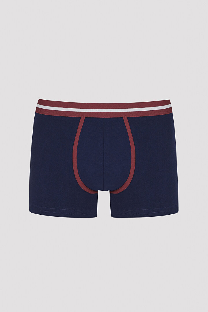 Man Dark Green - Navy 2in1 Boxer - Unique Collection - 3