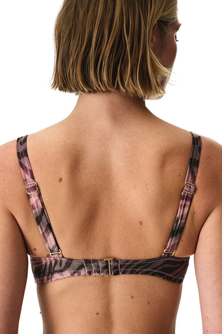 Renkli Cesira Pink Beauty Toparlayıcı Bikini Üstü - 2