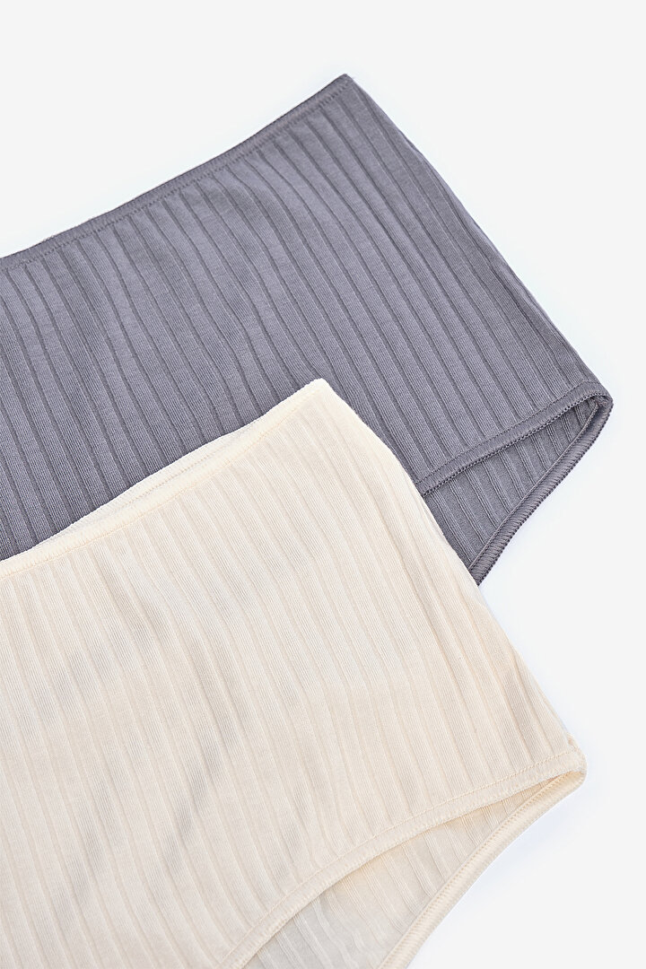 Forever Young Modal Ripped 2li Çok Renkli Şort - 4