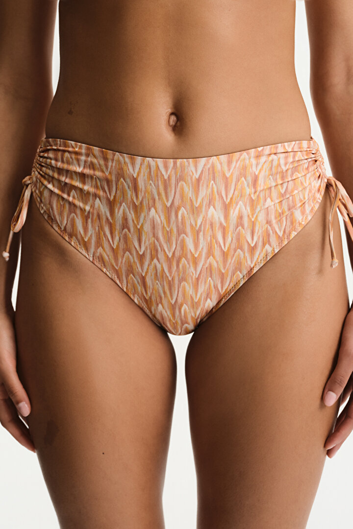 Renkli Kacie High Ring Bikini Altı - 1