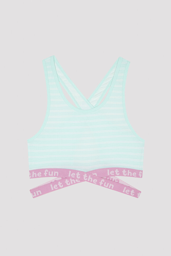Girls Let The Fun 2in1 Sports Top - 2