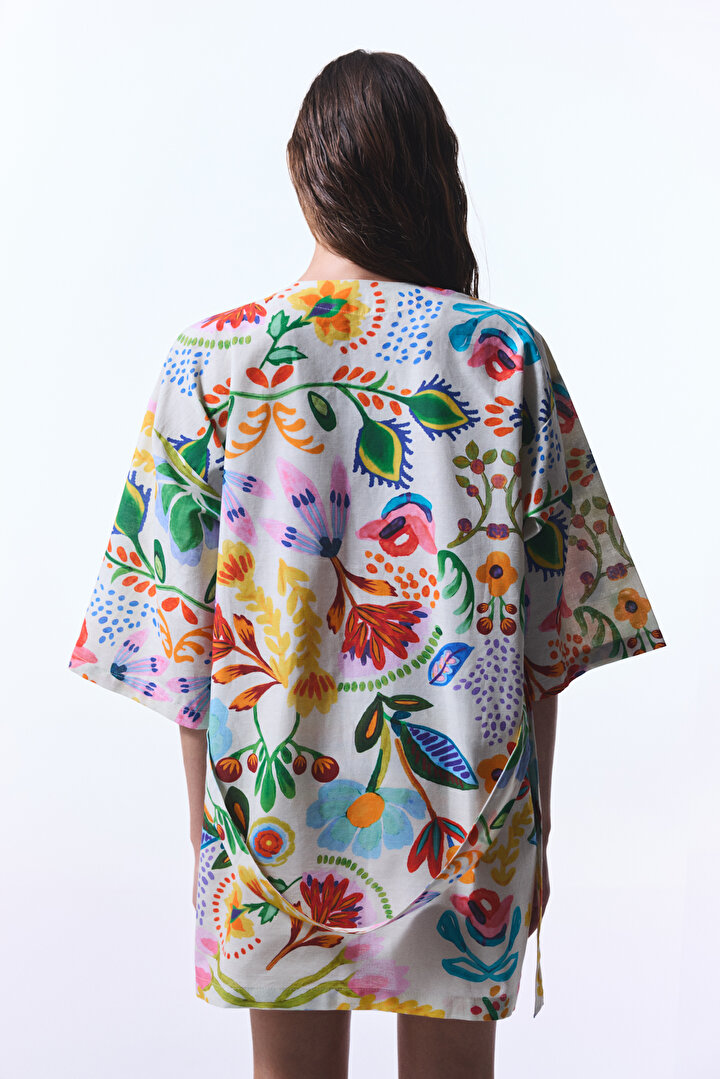 Ila Multi Colour Kimono - 2