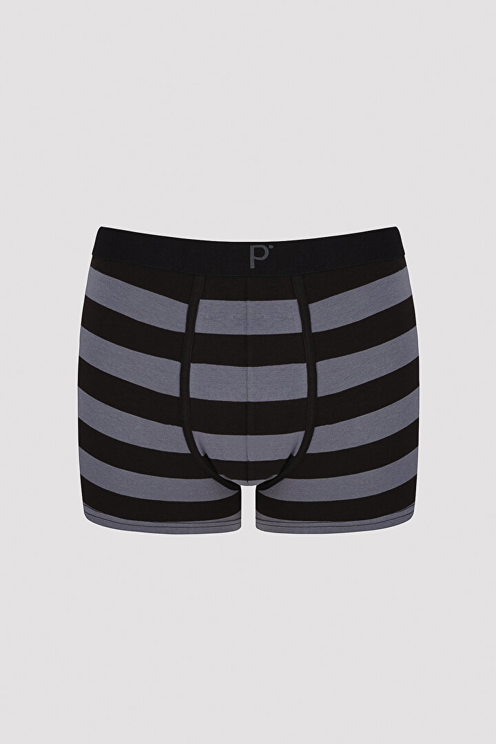 Mix Stripe Patterned 3 Pack Boxer - 2