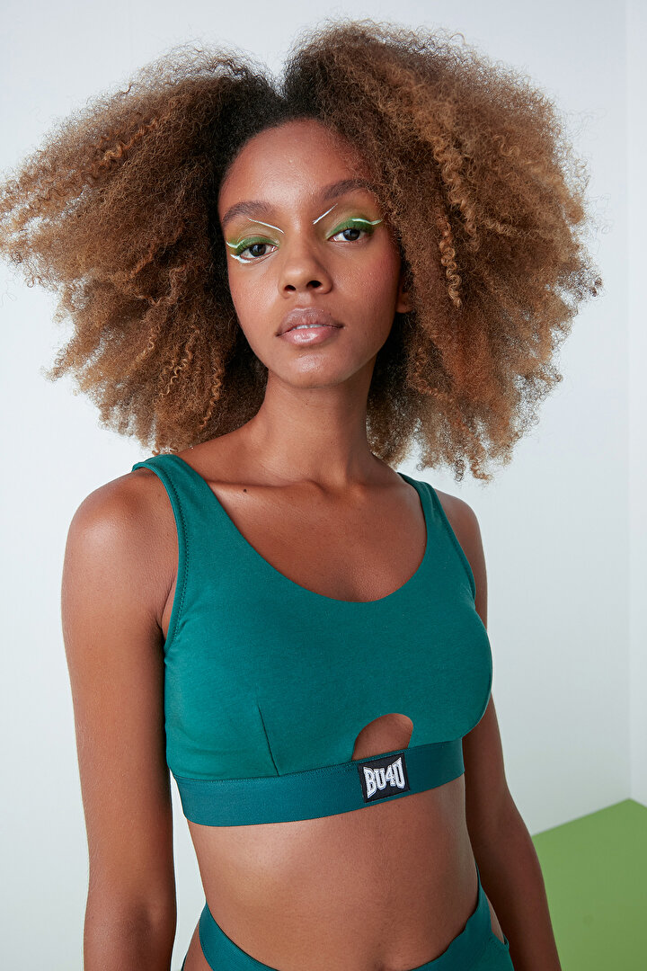 Bu4u Removable Padded Top Bra PLY8WTFX21SK-PET PETROL1 Penti