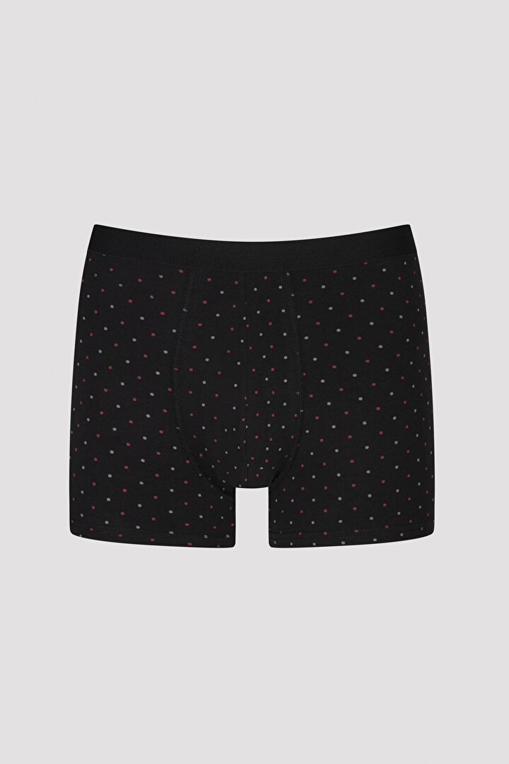 Siyah Desenli 3lü Boxer - 2