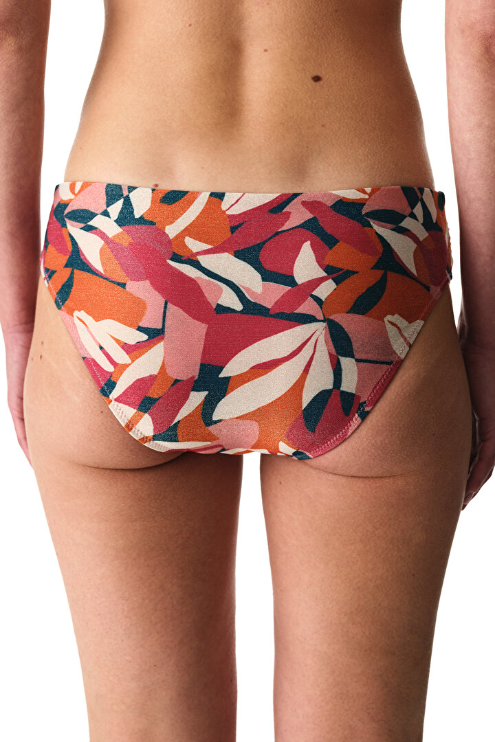 Renkli Brayana Büzgülü Bikini Altı - 2