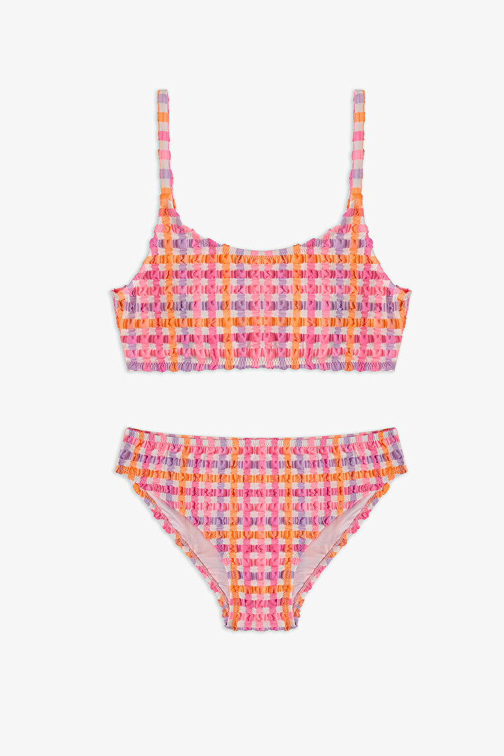 Pink Teen Vicky Halter Bikini Set - 1