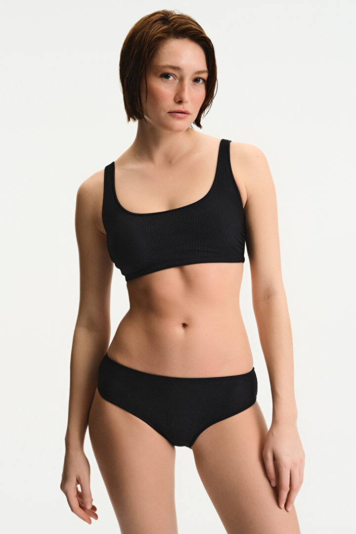 Siyah Aspen Bra Bikini Üstü - 1