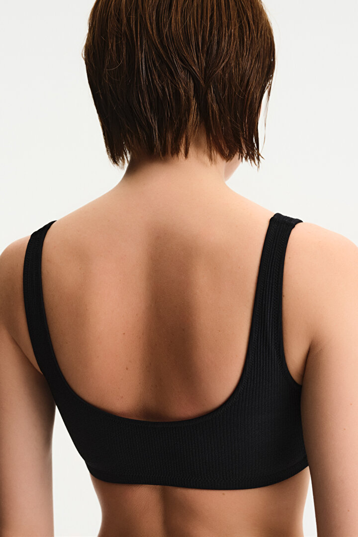 Siyah Aspen Bra Bikini Üstü - 2