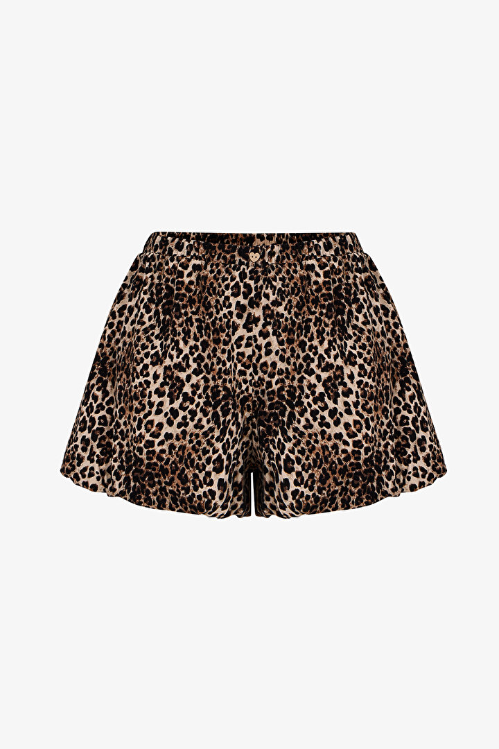 Leopard Printed Short PJ Set - 1