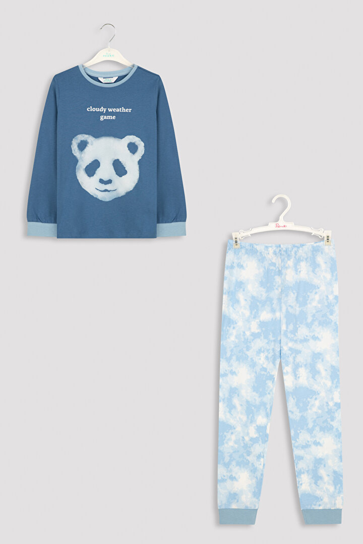 Multicolor Imaginary 4in1 PJ Set - 2