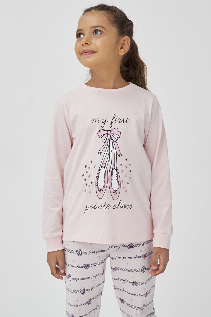 Kız Çocuk Shoes 2Li Pijama Takımı - 3